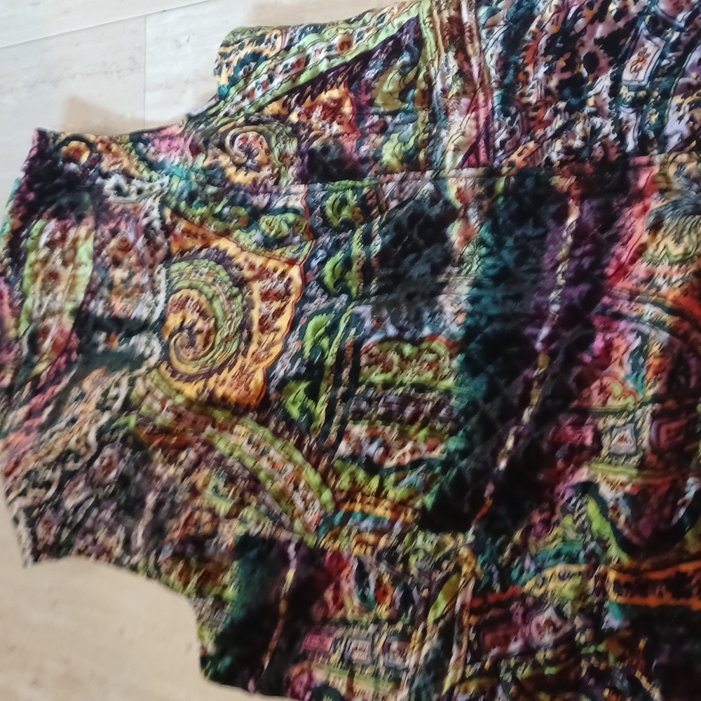 Chico's Multi-Color Quilted Vest - Picture 5 of 5
